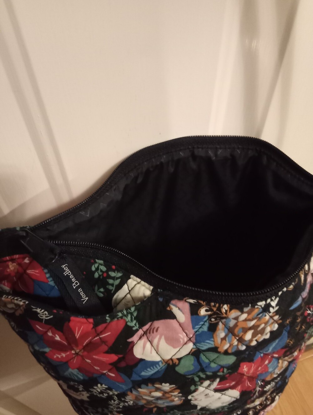 Vera Bradley Bucket Crossbody Bag in Winter Forest - Picture 4 of 7